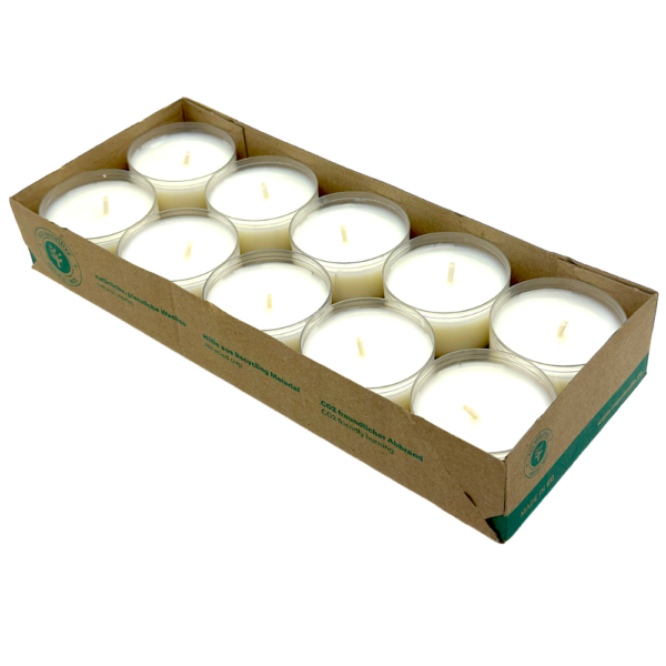 Cup Candle Bio-Teelichter 10er Box 10h 211001