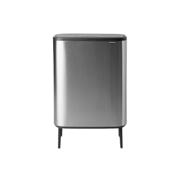 Brabantia Bo Touch Bin Hi 2x30l mit zwei Kunststoffeinsätzen