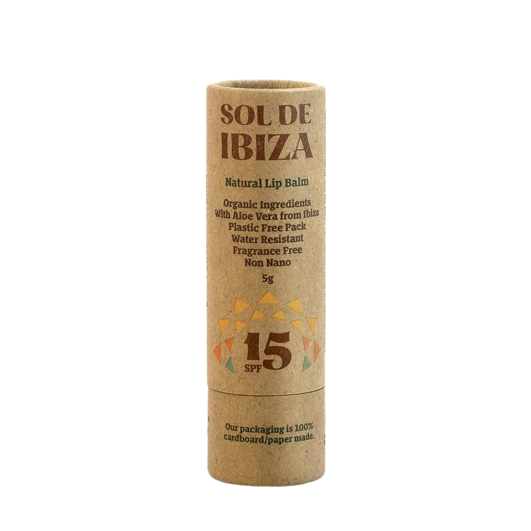 08-10339_Sol de Ibiza_Plastic Free Lip Balm SPF15_5 g_1 08-10339_Sol de Ibiza_Plastic Free Lip Balm SPF15_5 g_1