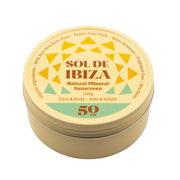 Sol de Ibiza Gesicht & Körper Plastikfreie Dose SPF50