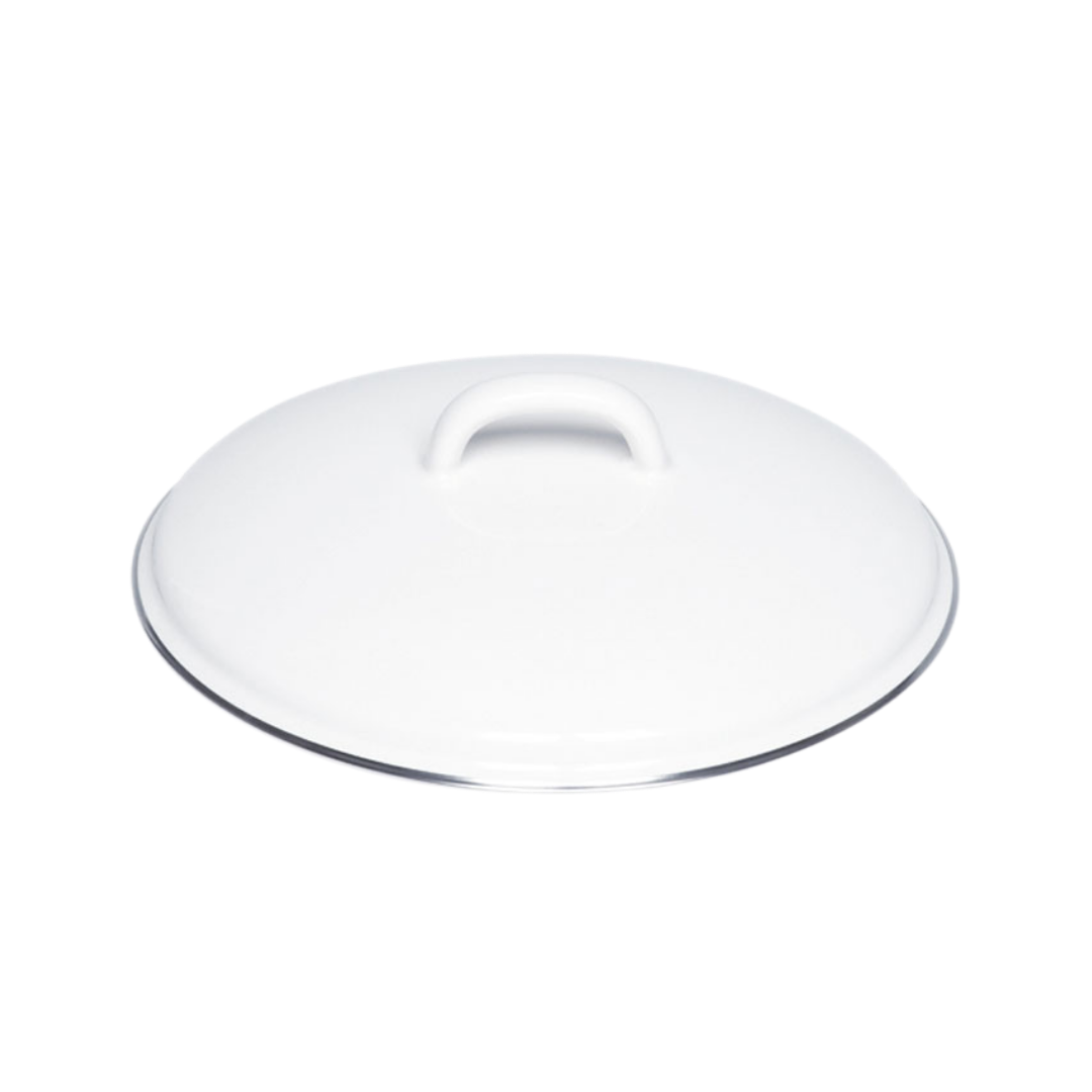 16-13797_Riess_Classic Weiss Deckel mit Chromrand_22 cm_5 16-13797_Riess_Classic Weiss Deckel mit Chromrand_22 cm_5