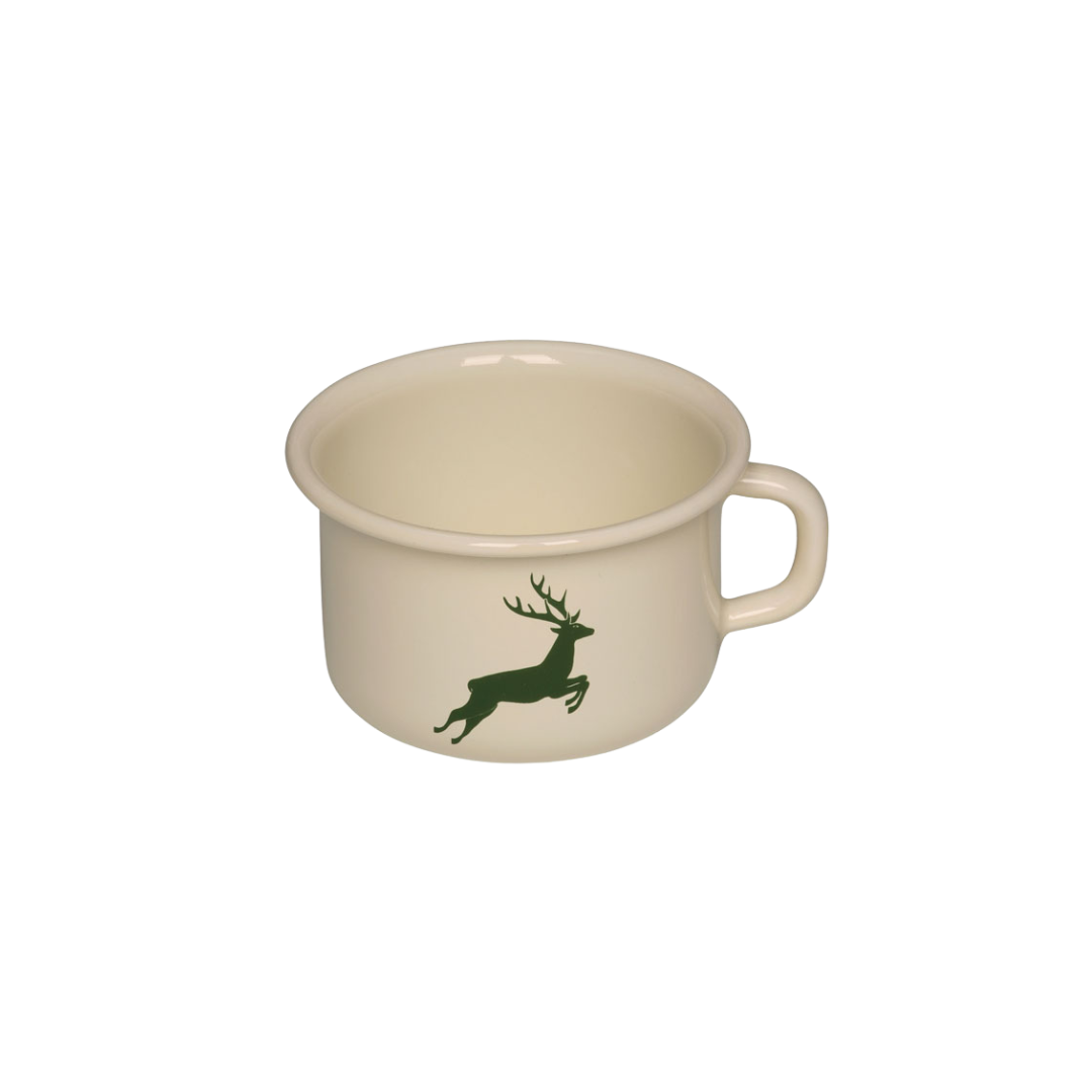 16-14029_Riess_Hirsch Grün Kaffeeschale 10cm04L_1 16-14029_Riess_Hirsch Grün Kaffeeschale 10cm04L_1