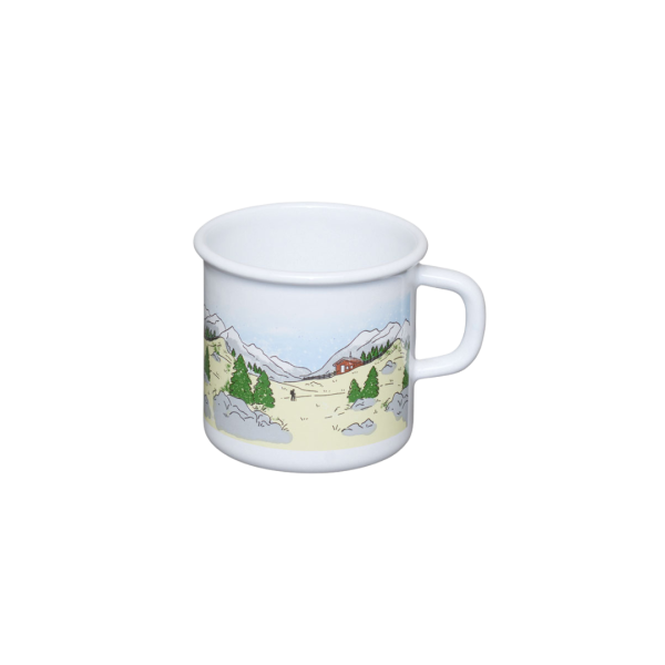 Riess Landlust Topf mit Bördel Trinkbecher 8cm 3/8L 0221-184