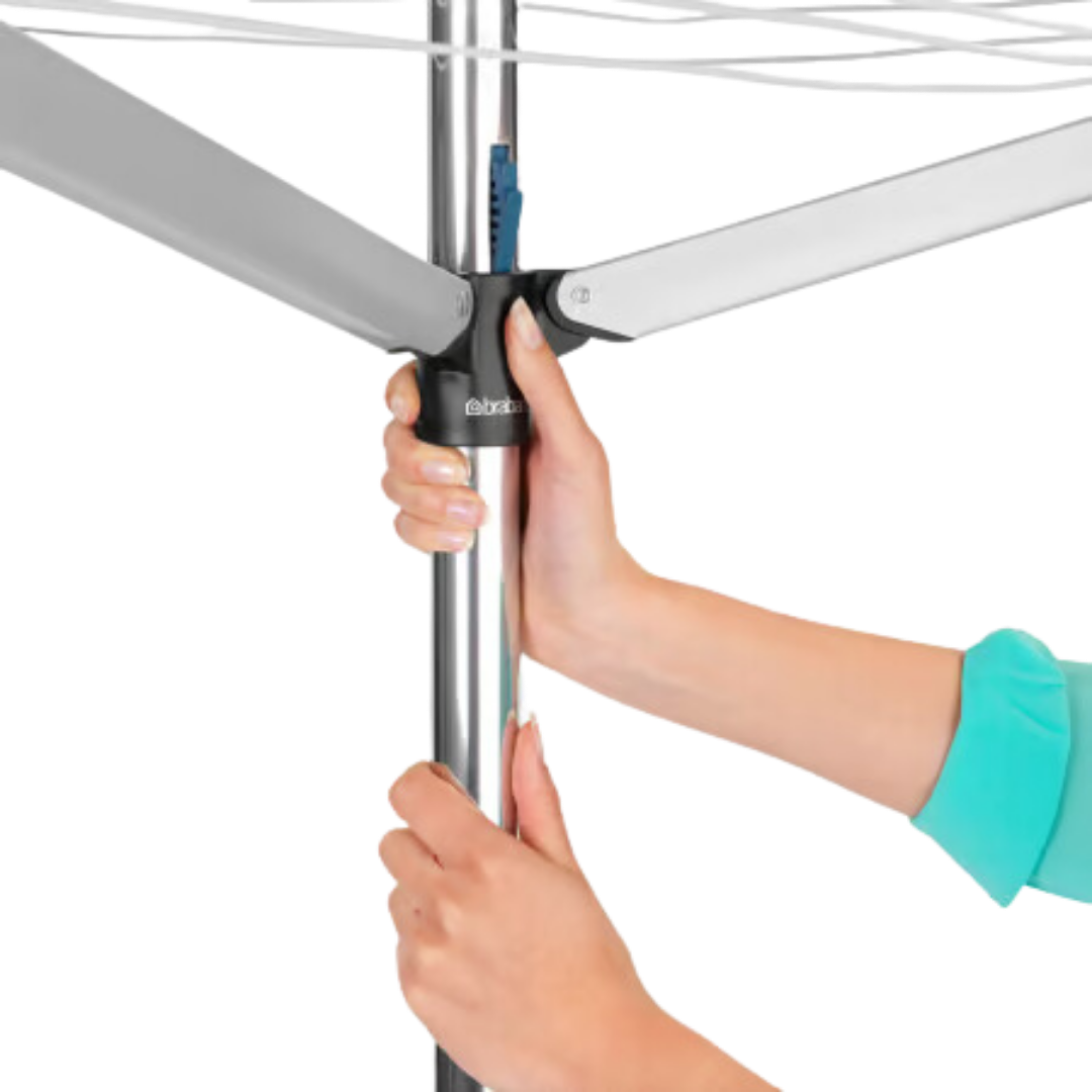 16-16965_Brabantia_Wäschespinne Essential 30m – 3 Arme_2 16-16965_Brabantia_Wäschespinne Essential 30m – 3 Arme_2