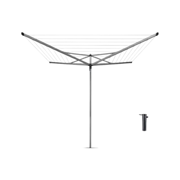 Brabantia Wäschespinne Essential 50m – 4 Arme 310683