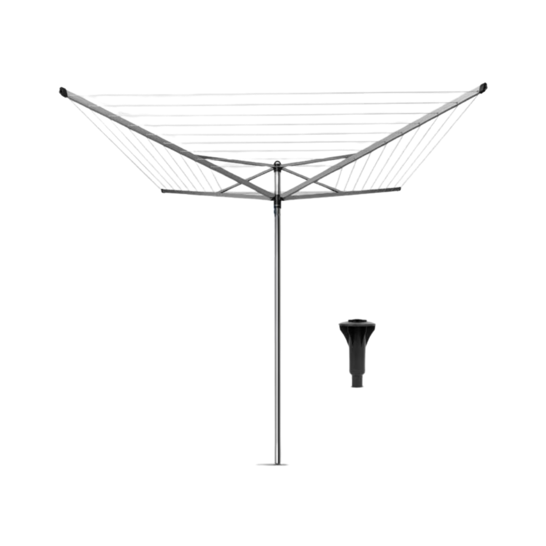 16-16968_Brabantia_Wäschespinne Topspinner 50m mit Kunststoff-Bodenhülse_1 16-16968_Brabantia_Wäschespinne Topspinner 50m mit Kunststoff-Bodenhülse_1