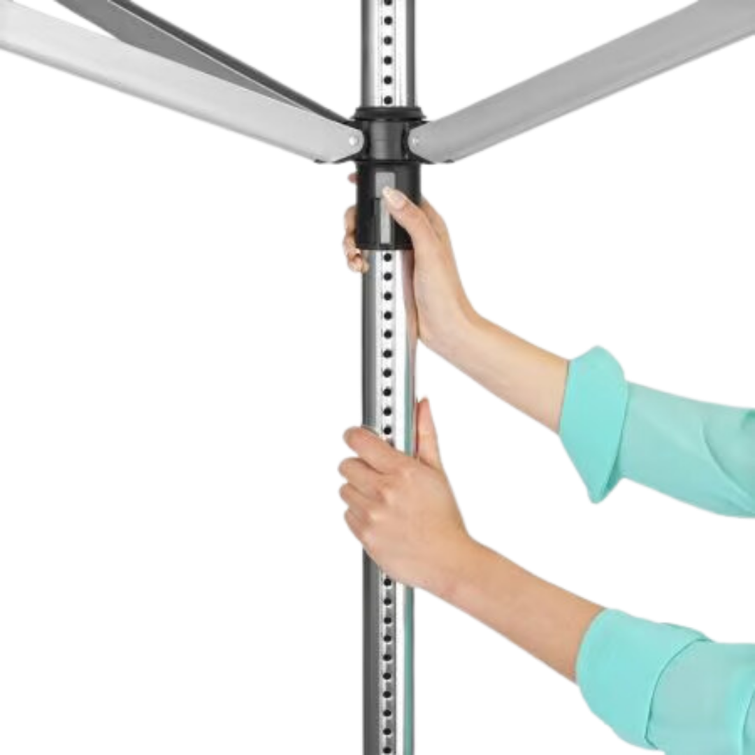 16-16980_Brabantia_Wäschespinne Lift-O-Matic Advance 50m mit Metall-Bodenanker_Metallgrau_3 16-16980_Brabantia_Wäschespinne Lift-O-Matic Advance 50m mit Metall-Bodenanker_Metallgrau_3