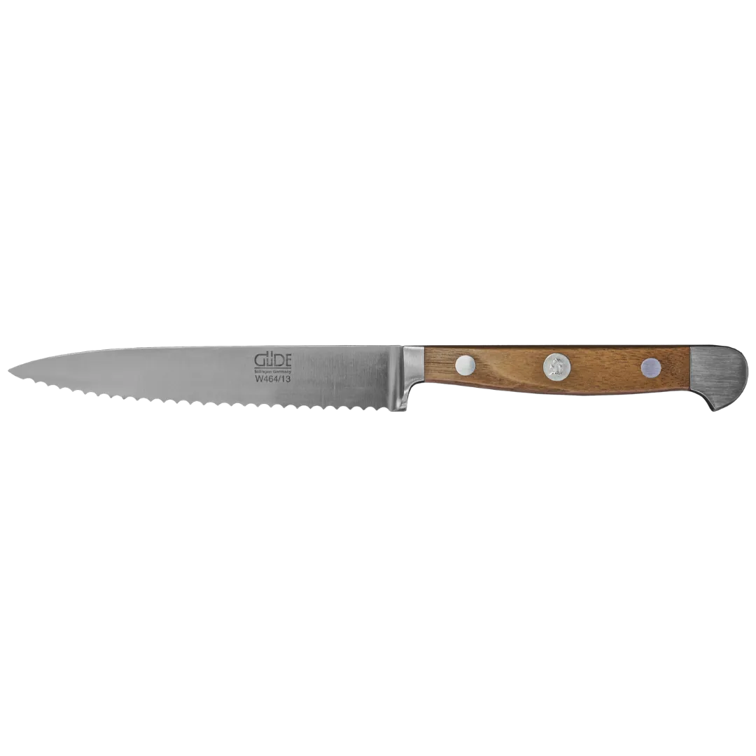 16-13460_Güde_Tomatenmesser 13 cm Alpha Walnuss 16-13460_Güde_Tomatenmesser 13 cm Alpha Walnuss