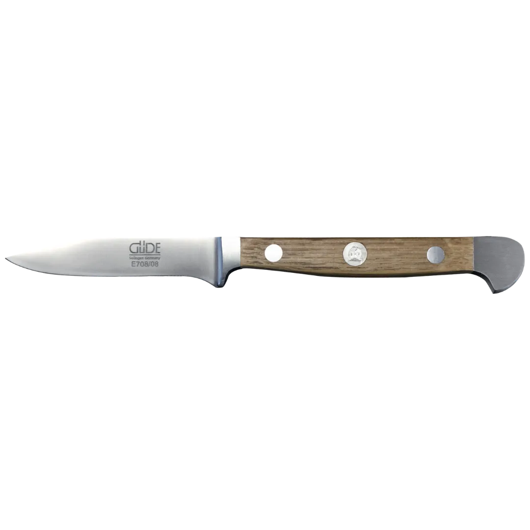 16-13476_Güde_Gemüsemesser 8 cm Alpha Fasseiche 16-13476_Güde_Gemüsemesser 8 cm Alpha Fasseiche